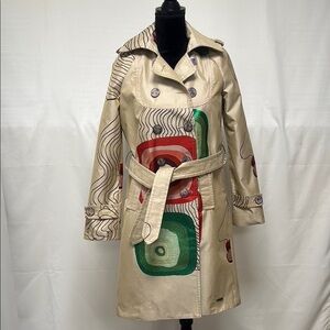 Desigual  Beige Women's Trench Coat